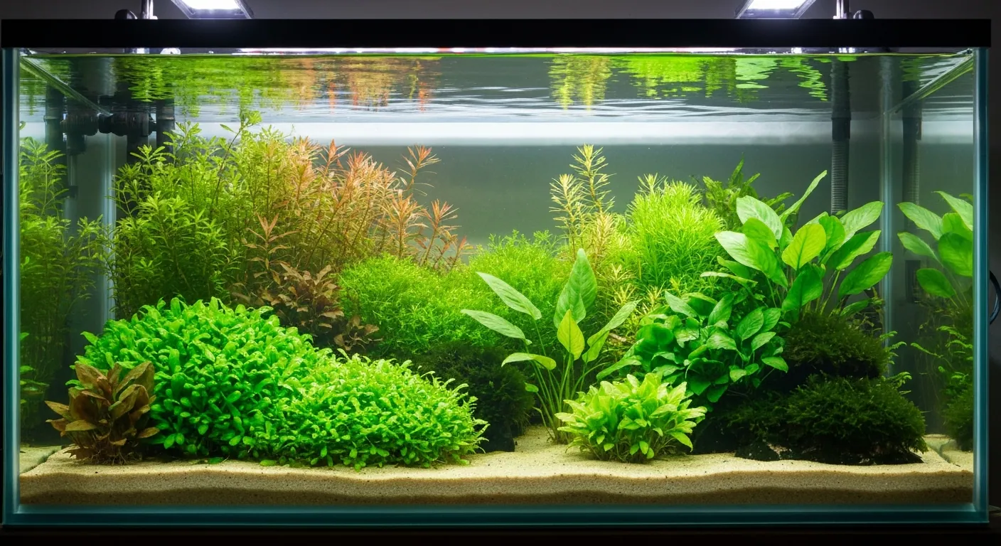 Planted aquarium lights reference photo